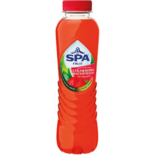 Photo de Spa Fruit plat - fraise/pastèque - 40cl - lot de 24 - Spa