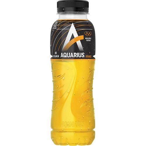 Photo de Lot de 24 bout. AQUARIUS orange 33cl - Aquarius