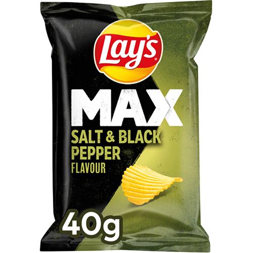 Photo de Chips Lay's sel et poivre - lot de 20X 40grs - Lay's