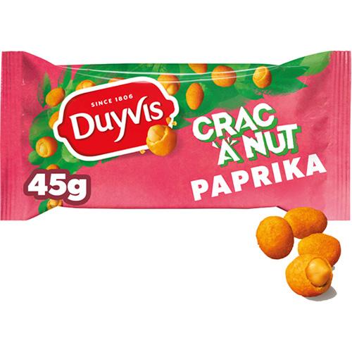 Photo de Crac-a-Nut Paprika - lot de 20 x 45 gr - Duyvis 