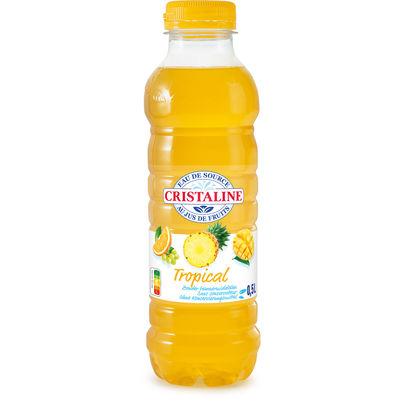 Foto van Limonade plate Cristaline tropical 50cl - lot de 24