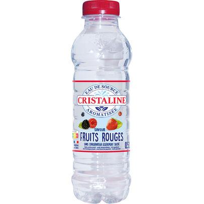 Photo de Eau plate aromatisée fuits rouge 50cl - lot de 24