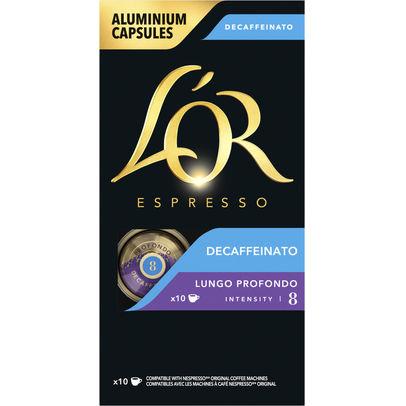 Photo de Café L'Or Espresso Lungo Decafeinato, paq 10