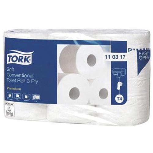 Photo de Rouleaux papier WC - 4 plis - Tork