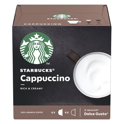 Photo de Capsules Dolce Gusto - Starbucks Cappuccino - Dolce Gusto