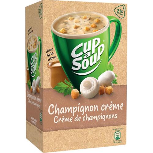 Foto van Soep - Cup-a-soup champignons - 21 zakjes - Knorr