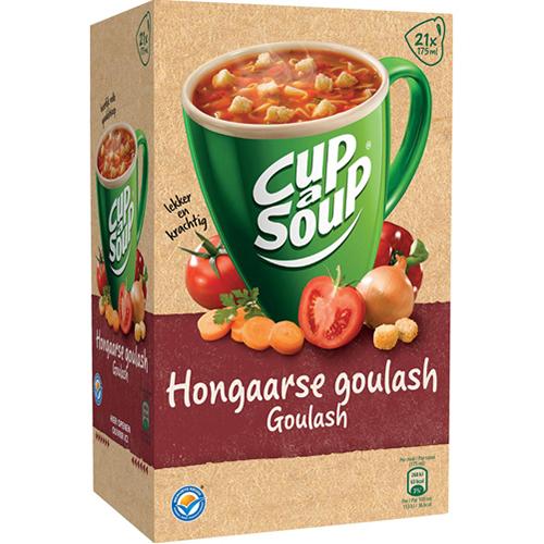 Foto van Soep - Cup-a-soup goulash - 21 zakken - Knorr