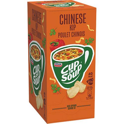 Photo de Potage Cup-a-soup Poulet chinois - 21 sachets - Knorr