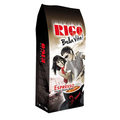 Photo de Café grains - Bella Vita - 1 kg - Rigo