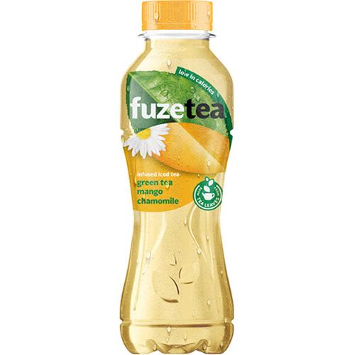 Photo de FuzeTea - Green Tea Mangue Camomille - 400ml - Fuze Tea