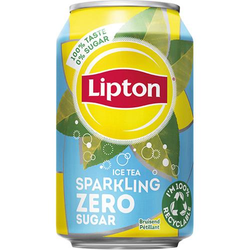 Photo de Canettes Ice-tea Zero - 33CL - Paq de 24 fat - Lipton