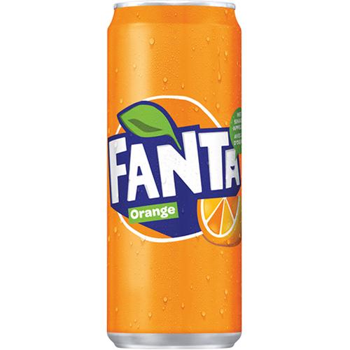 Photo de Canettes Fanta - 33CL - Paq de 24 Sleek - Fanta