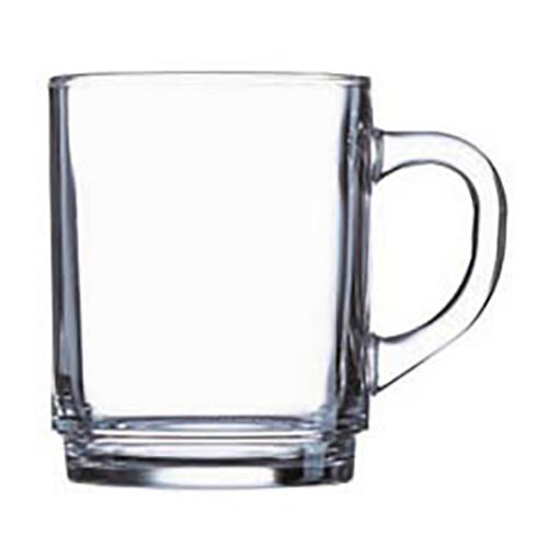 Photo de Lot 6 tasses en verre avec poignée - Luminarc - 25 cl - Transparent