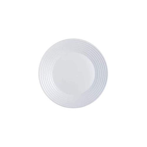 Photo de Lot 6 assiettes 25 cm Stairo Arcoroc - Blanc