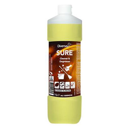 Photo de Nettoyant/dégraissant surfaces - Sure - 1L - Diversey