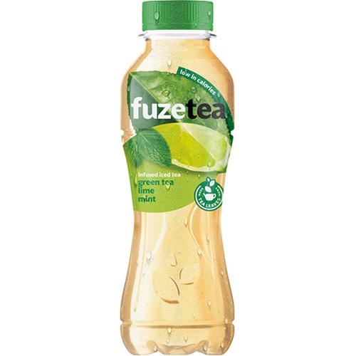 Photo de Fuze Tea green Tea Lime & Mint bout - 400ml - Fuze Tea