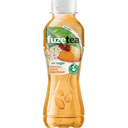 Photo de Fuze Tea Black Tea Peach Elderflower bout - 400ml - Fuze Tea