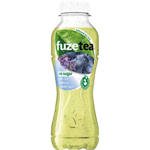 Photo de Fuze Tea Green Tea Blueberry lavender bout - 400ml - Fuze Tea