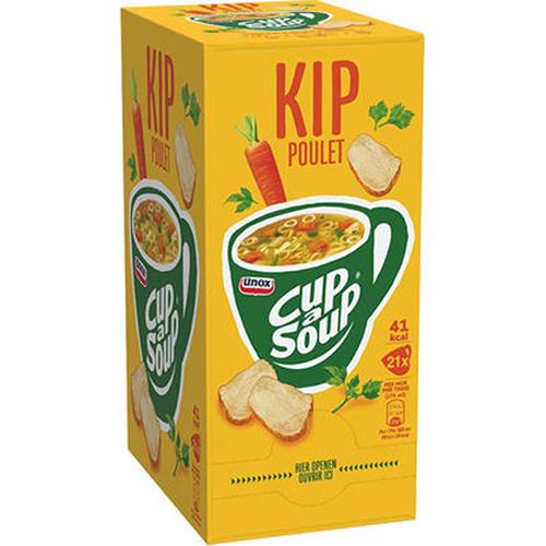 Foto van Cup-a-soup kippensoep - 21 pakjes - Knorr