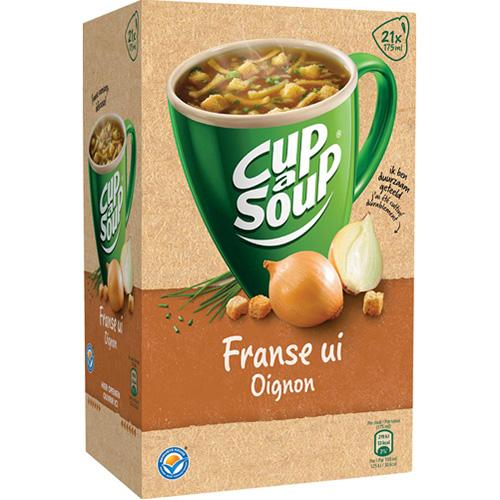 Foto van Cup-a-soup uiensoep - 21 pakjes - Knorr