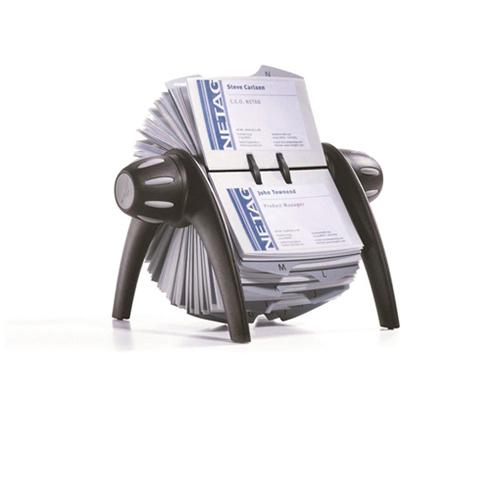 Foto van Visifix flip visitekaartjes bestand - Zwart - Durable
