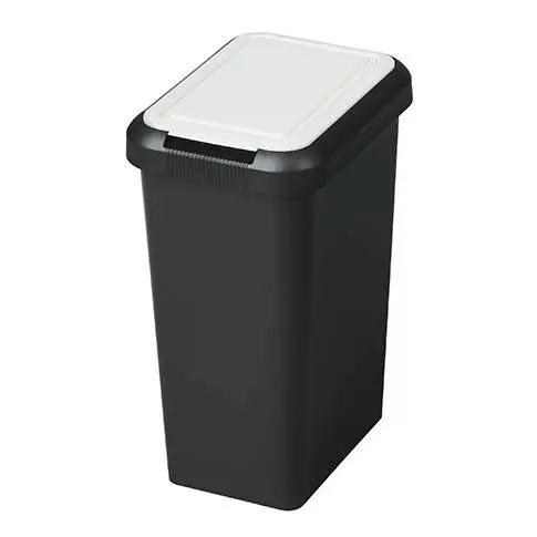 Photo de Poubelle de tri Touch & Lift 45 L blanche CEP - 521245