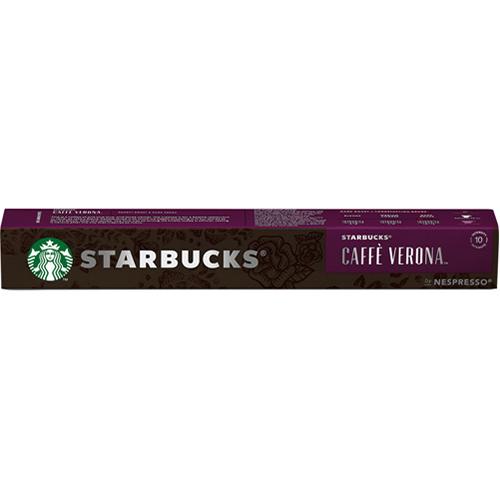 Photo de Tube 10 capsules - Caffe Verona - Starbucks