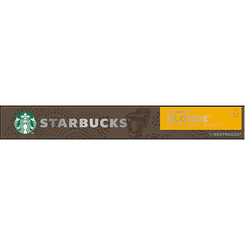 Photo de Tube 10 capsules Starbucks - Blond Espresso Roast - Starbucks