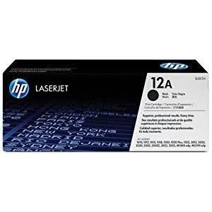 Photo de Toner noir pour imprimante laser HP1015 - HPQ2612A