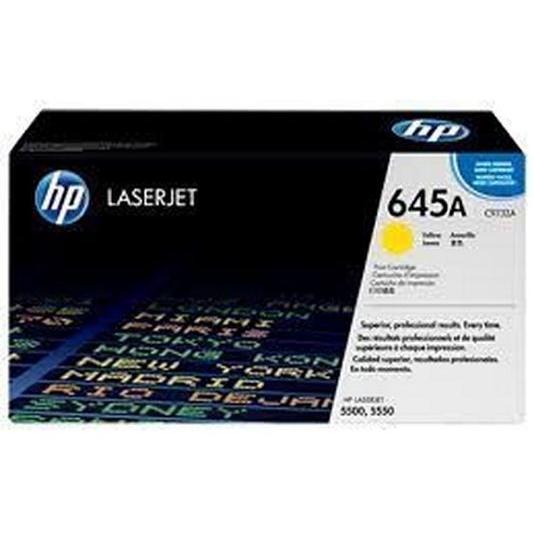 Photo de Toner  pour  HP Laserjet 5500 - yellow  - HPC9732A