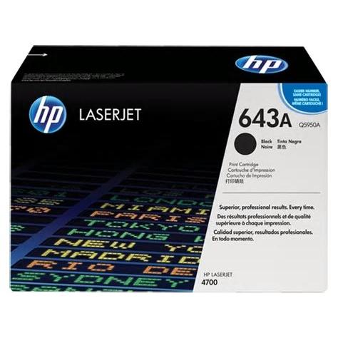 Foto van Laserjet zwart(643) kleurenprintcartridge - Q5950A
