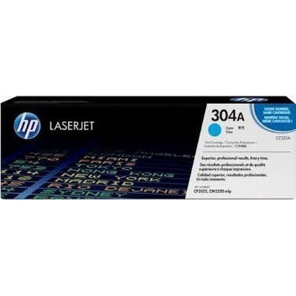 Foto van HP Cartridge CP2025- cyaan - code CC531A