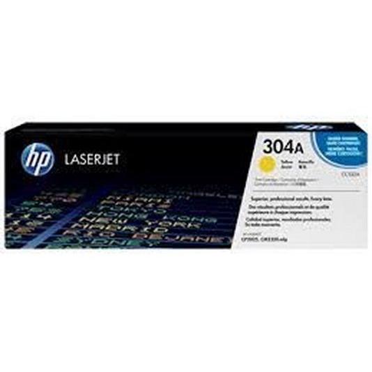 Foto van HP CP2025- gele cartridge - code CC532A