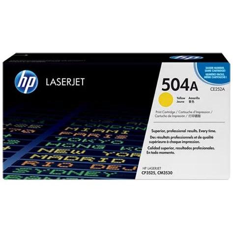 Photo de Toner  jaune color laserjet - HPCE252A