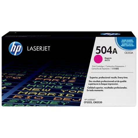 Foto van Kleuren laserjet rood toner - HPCE253A