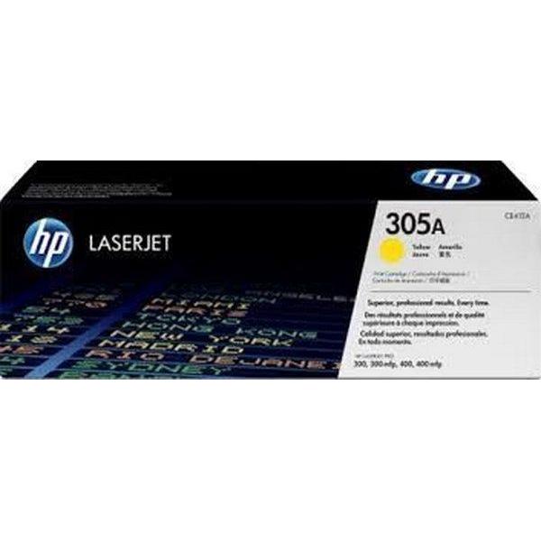 Foto van HP laserpro 400 inktcartridge - geel code HPCE412A