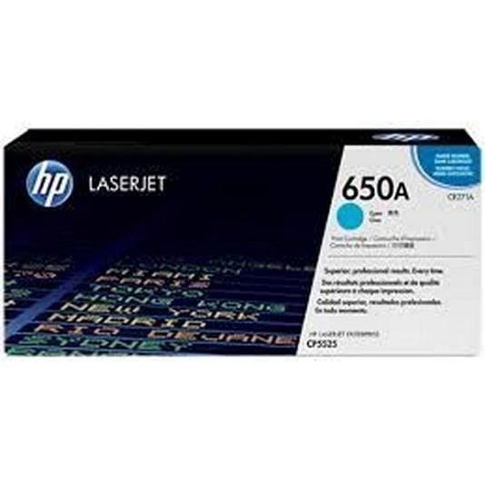 Foto van HP laserjet cyaan-CE271A patroon