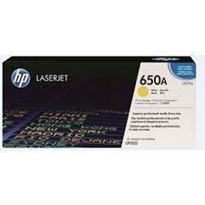 Foto van HP laserjet cartridge geel-CE272A