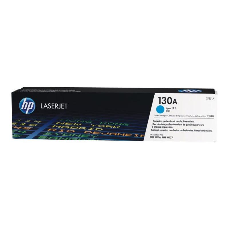 Photo de Toner HP130A - CYAN - code CF351A