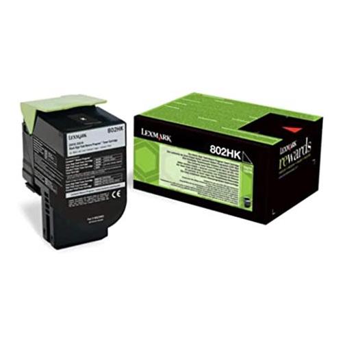 Photo de Cartouche Lexmark 802HK black HC return - 80C2HK0