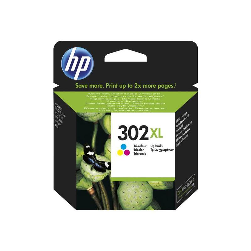 Photo de Cartouche HP n°302XL - Multicolore - HP