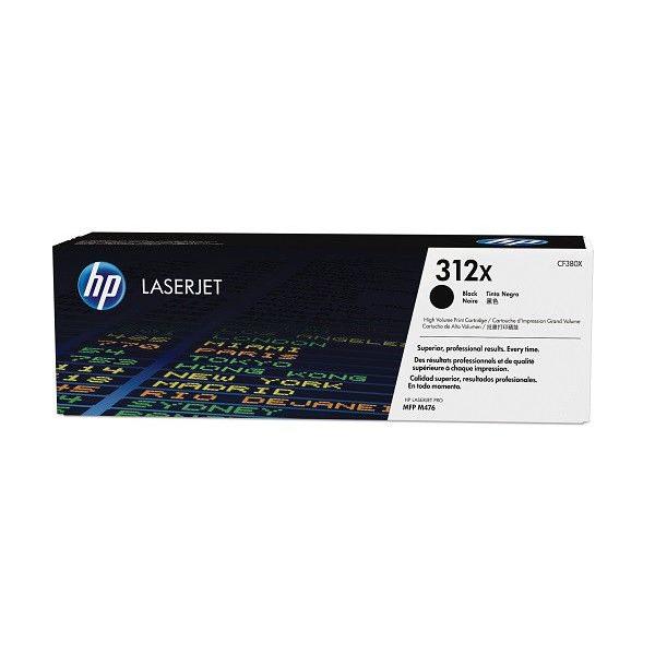 Photo de Toner HP312x - noir - code CF380X- 4400 pages