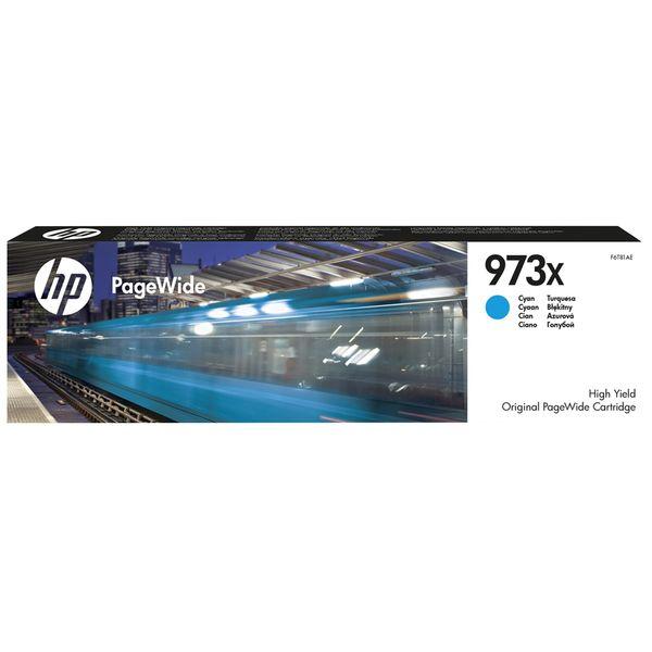 Photo de Cartouche PageWide HP973X - cyan - F6T81AE