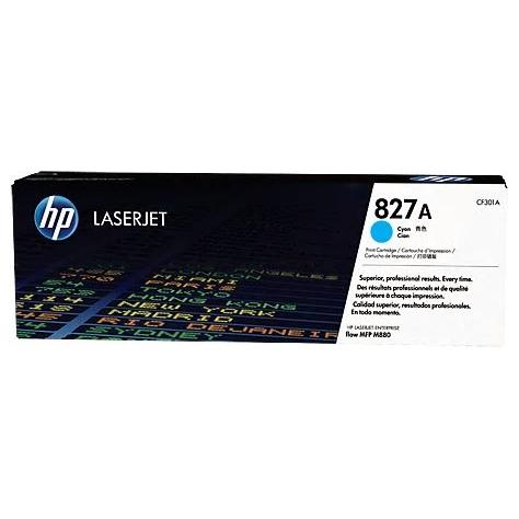 Foto van HP827A inktcartridge - cyaan - CF301A