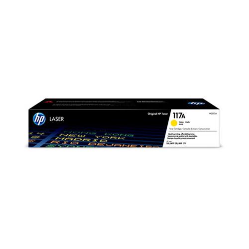 Photo de Toner HP117A - W2072A - laserjet150A- yellow - jaune - HP