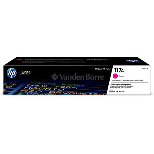 Photo de HP117A - W2073A - MAGENTA - Mauve - HP