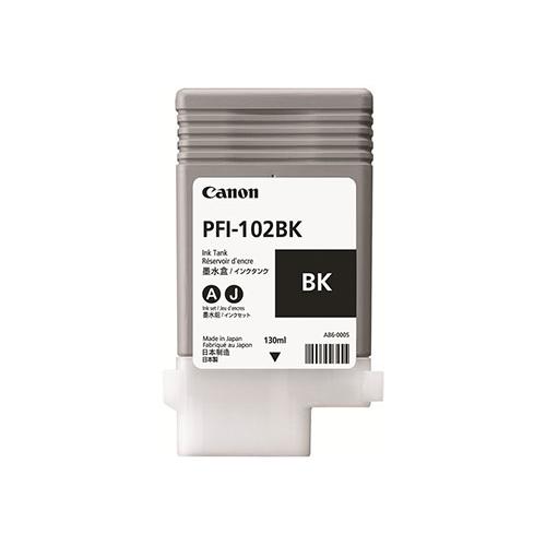 Photo de Cartouche CANON PFI102BK noir - CAN22267