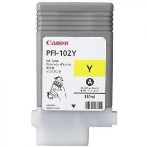 Photo de Cartouche CANON PFI102 jaune - CAN94125