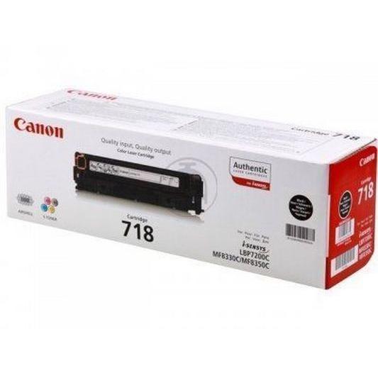 Photo de Toner CANON 718 - Noir - code CAN20143