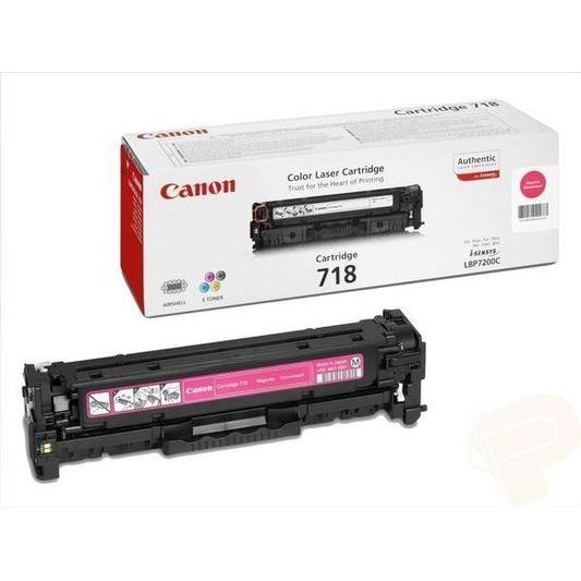 Photo de Toner CANON 718 - magenta  - code 718-M